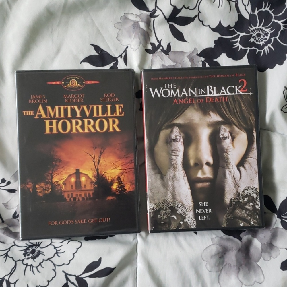 2 new sealed horror DVD movies